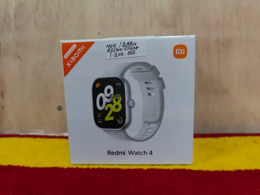 Xiaomi Redmi Watch 4 Silver Baru