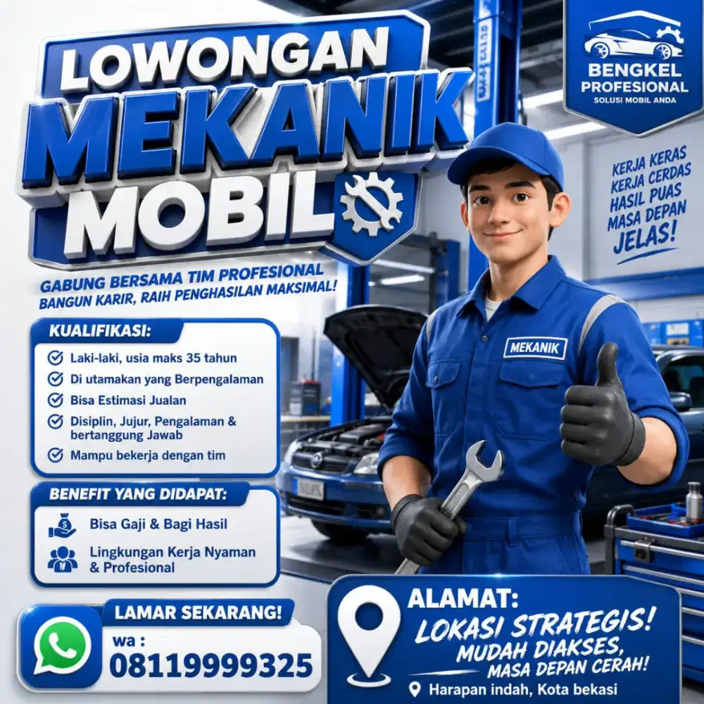 Lowongan kerja mekanik