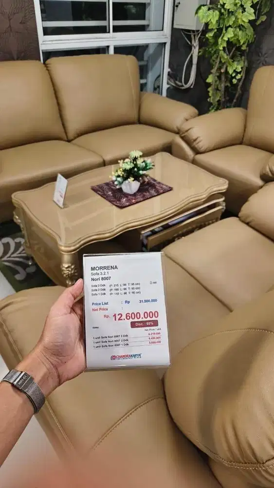 Sofa 1 duduk, 2 duduk, 3 duduk