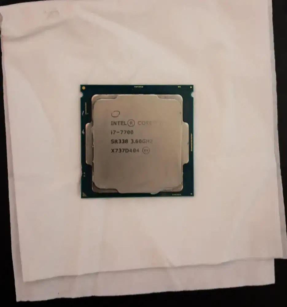 Intel i7 7700 ex pc buildup kantor 100% normal