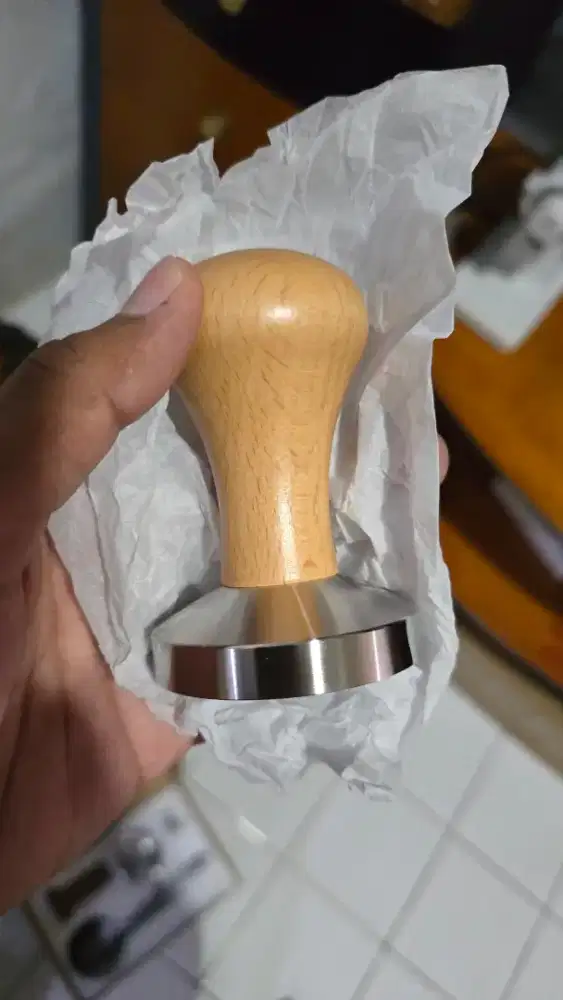 Tamper porta espresso kopi tamping 58mm