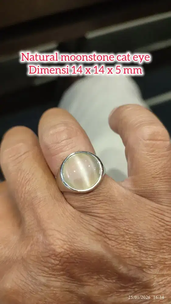 moonstone cat eye, bacan,ruby,zamrud,pirus,perak