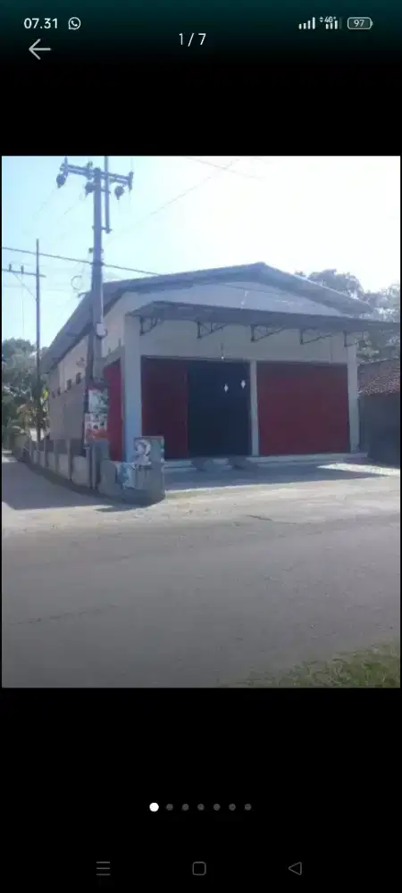 Bismillah..disewakan ruko pinggir jln raya