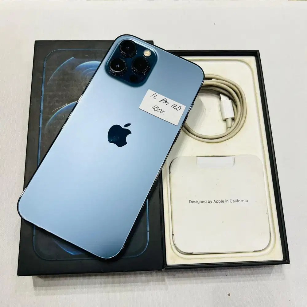 iphone 12 promax 128gb resmi ibox full original no fungsional no minus