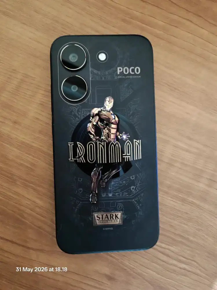 Jual Poco X8 Pro Iron Man Like New