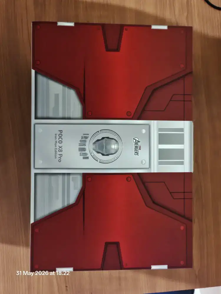 Jual Poco X8 Pro Iron Man Like New