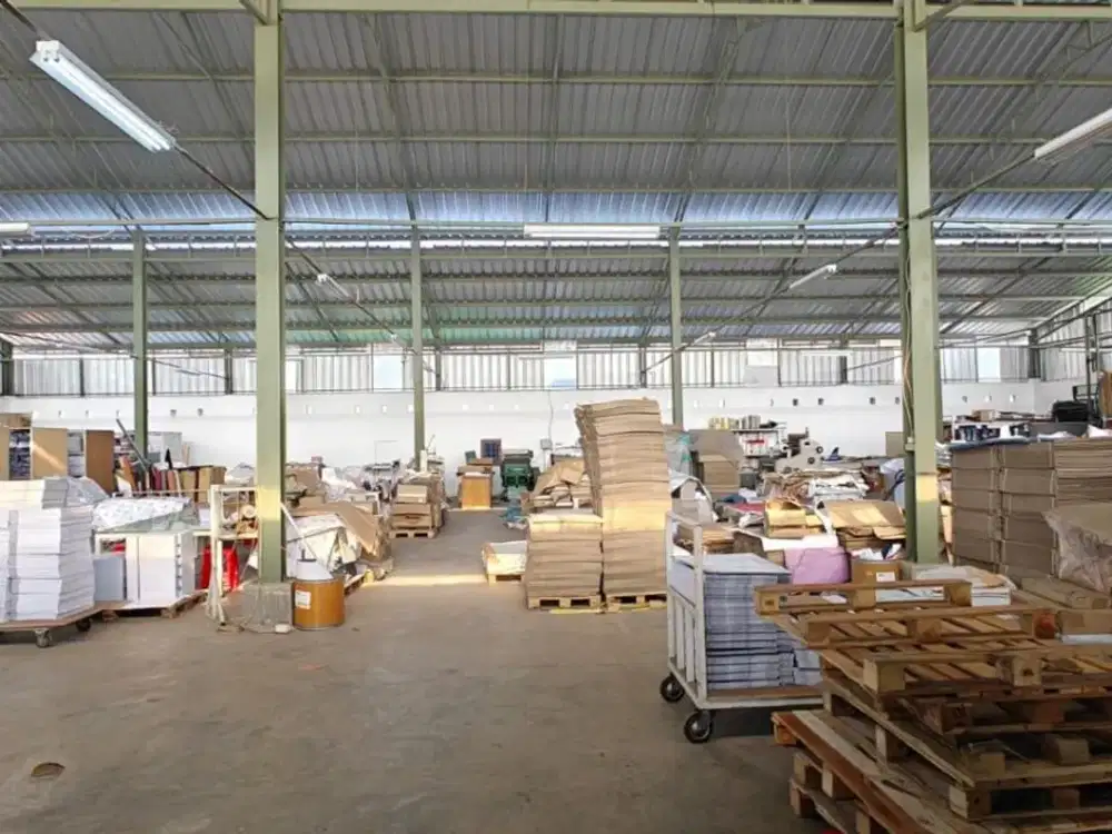 Dijual atau Disewa Gudang Bisa Produksi di Teluk Naga Tangerang