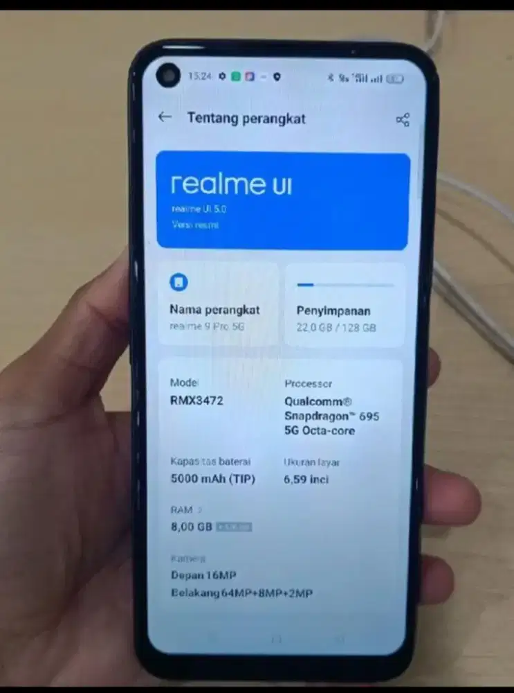 REALME 9 PRO 5G RAM 8/128