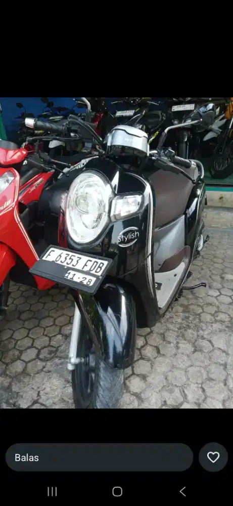 HONDA SCOOPY 2018MURAH