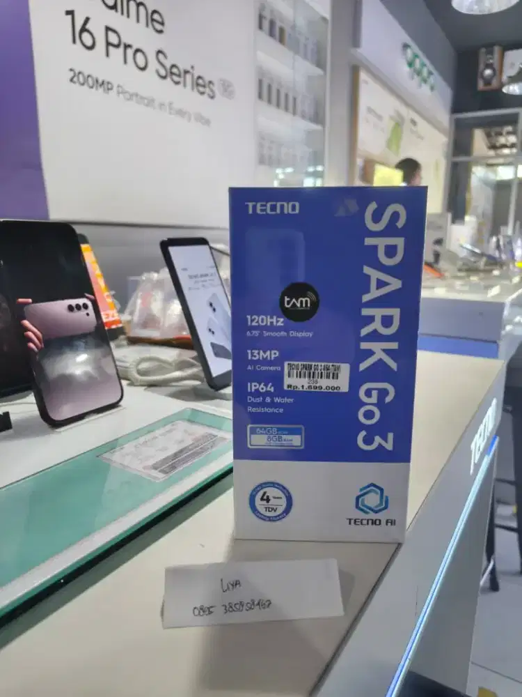 TECNO SPARK GO 3 4/64 | ATLANTIS DAHSYAT