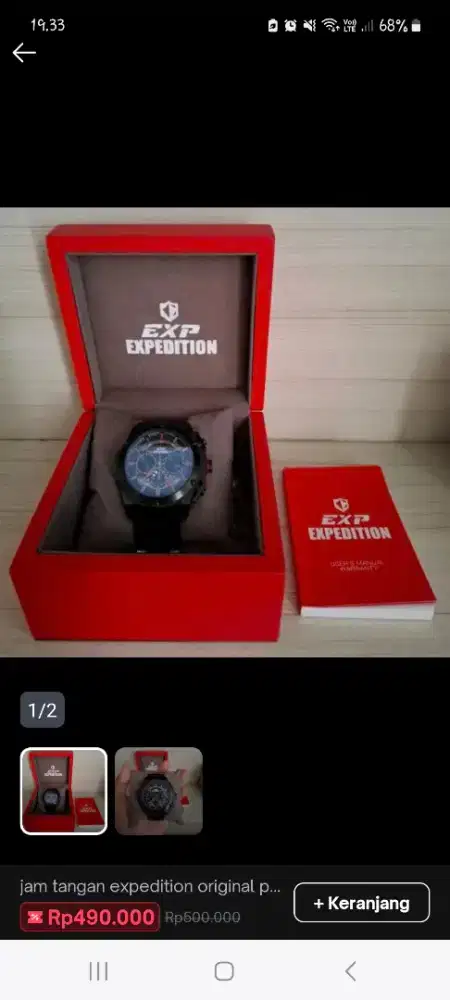 Jam tangan Expedition Original