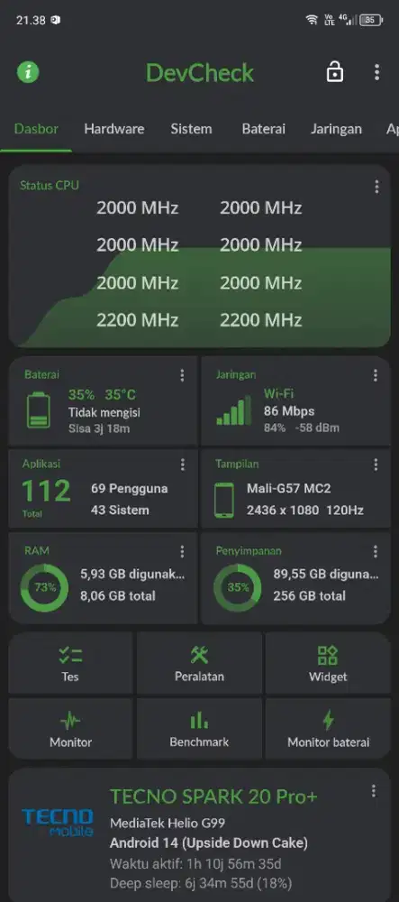 Tecno spark 10 pro +