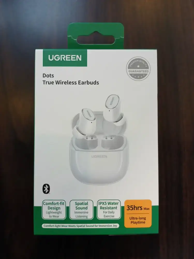 UGREEN DOTS TWS Earphones Bluetooth 6.0 AI Clear Call Earbuds
