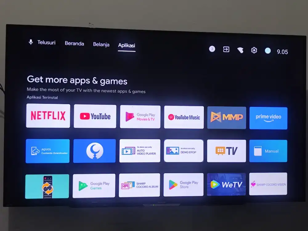 Sharp 50 inch Google Tv