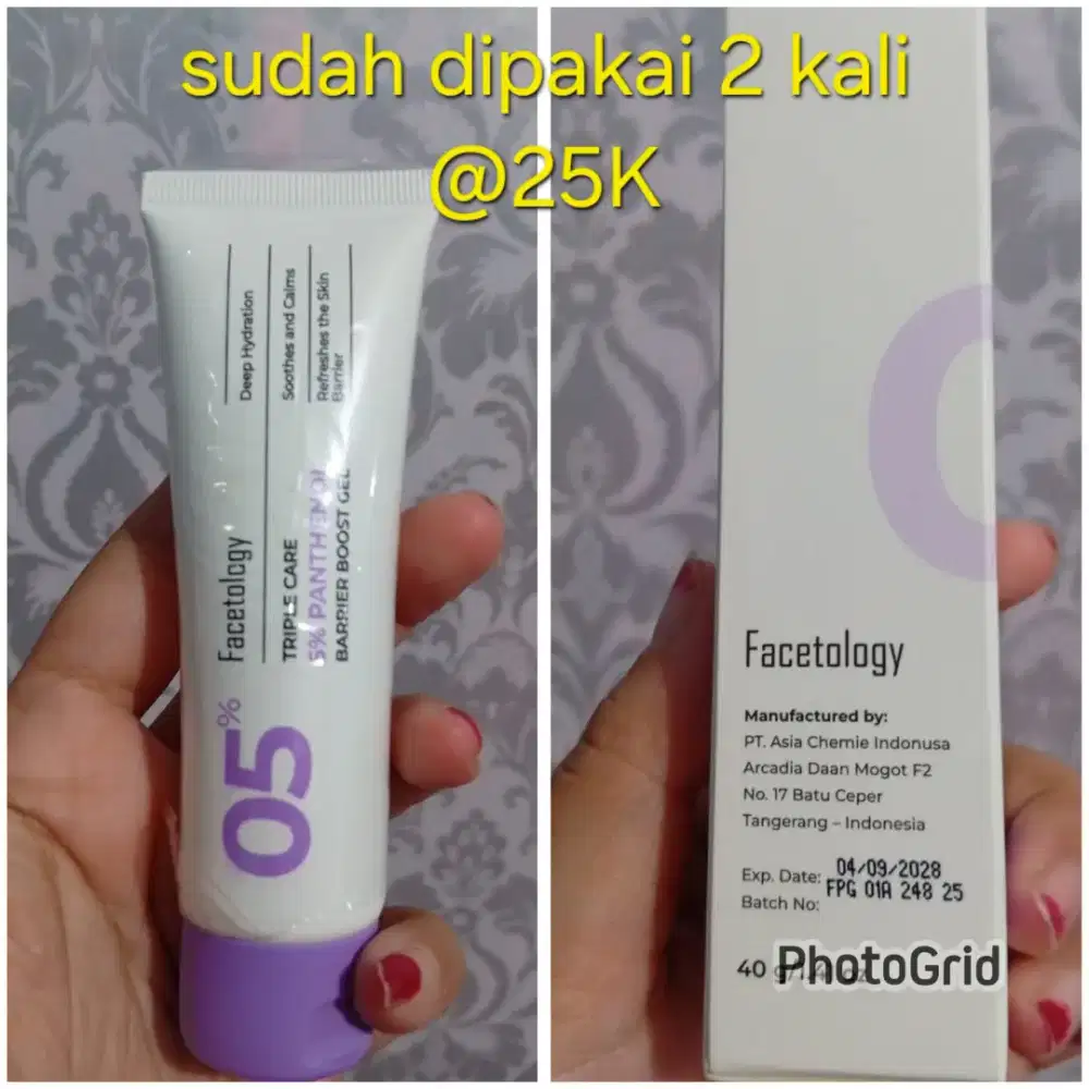 Preloved skincare