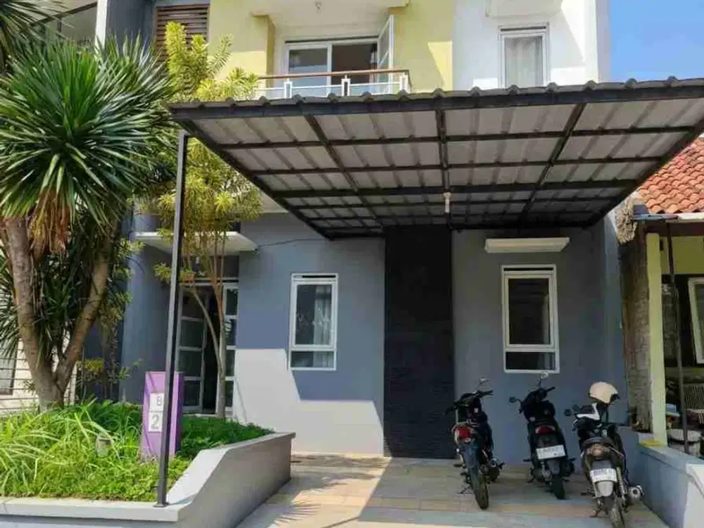 Rumah full furnish cluster one gate padasuka