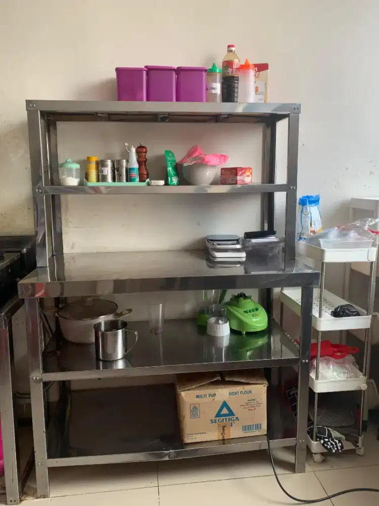 Rak Stainles keperluan dapur