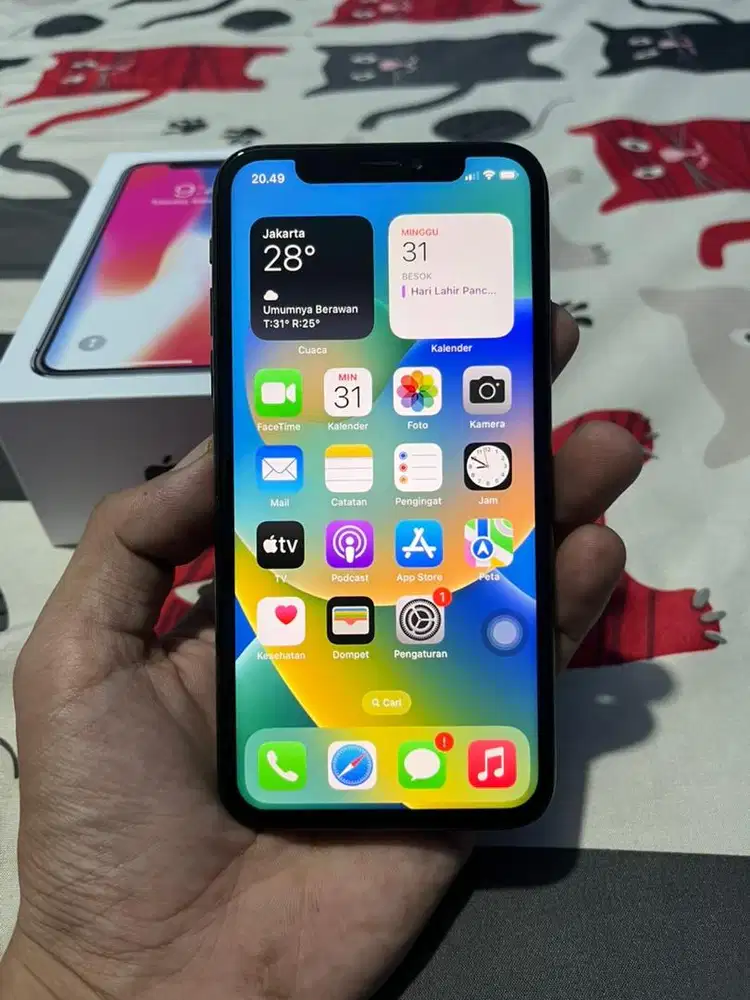 JUAL IPHONE X 64 INTER ALL OPERATOR