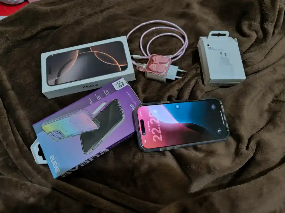 Iphone 16 promax 512GB Dessert titanium