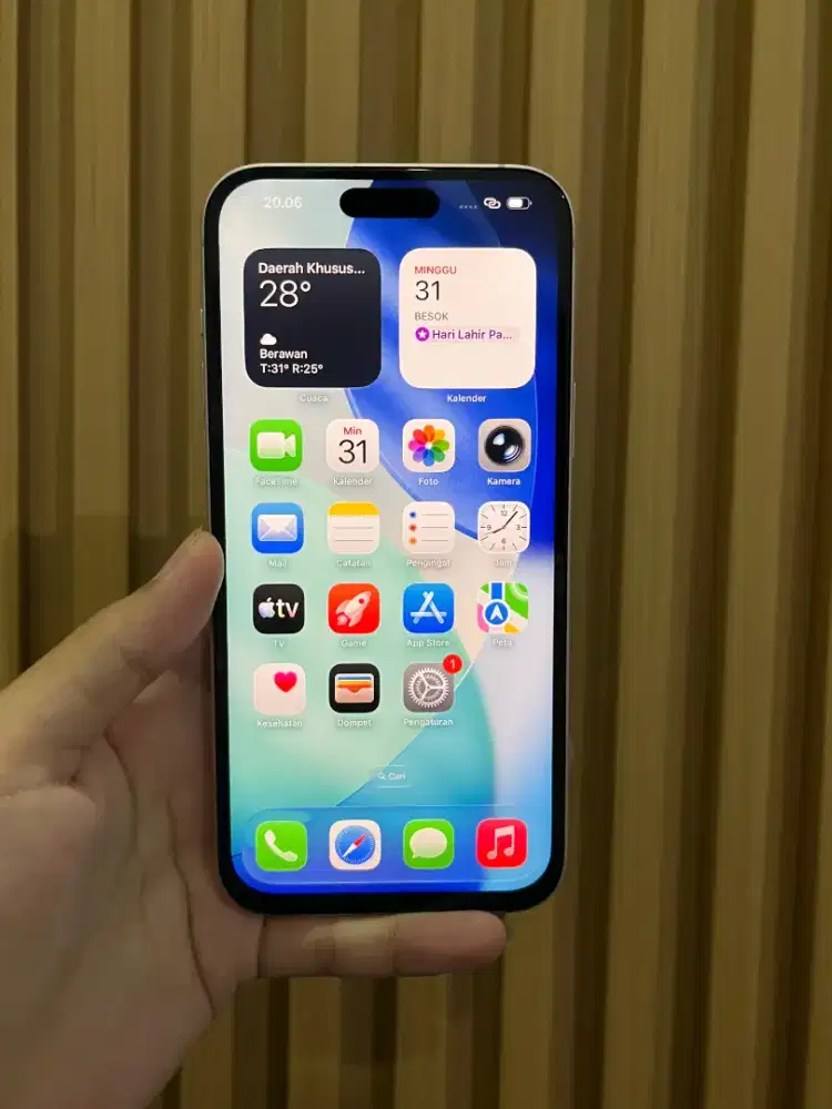 iPhone 15 Plus 128GB Pink iBox PA/A Garansi Juli 2026 Fullset BH 91%