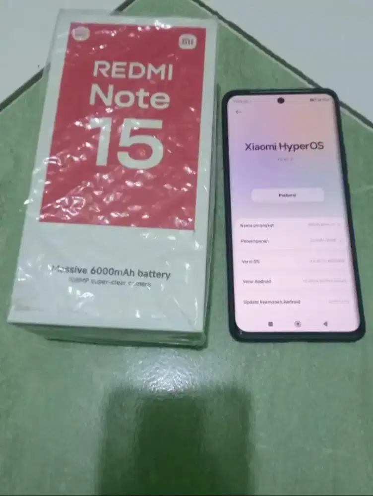 xiaomi redmi note 15 ram 8/128 fulsett