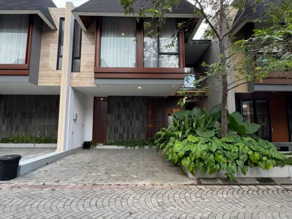 Dijual hunian tropis kontemporer lokasi premium one gate system di maguwoharjo yogyakarta