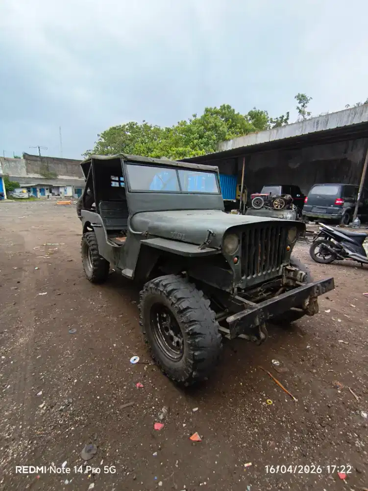 Jeep Willys 4x4 mesin panther diesel