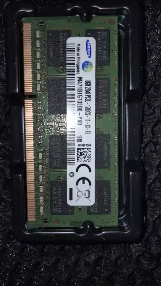 SODIMM DDR3L SAMSUNG PC12800S GOOD CONDITION JAKSEL