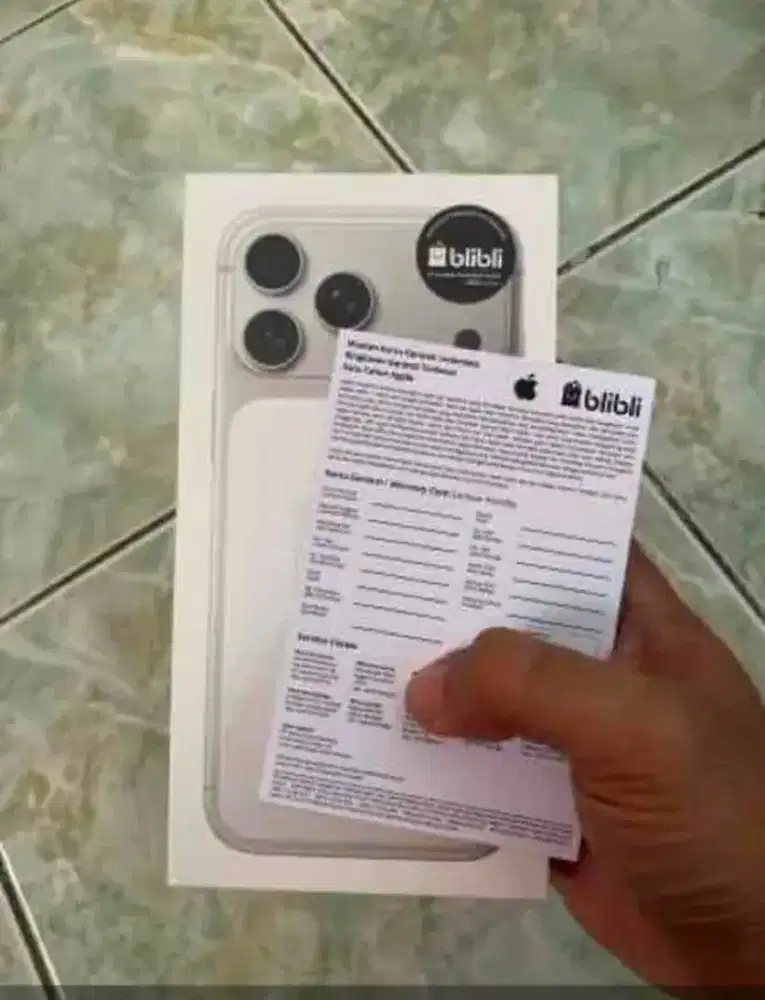 IPHONE 17 PRO MAX 256 GB RESMI KONDISI BARU MASIH DI SEGEL