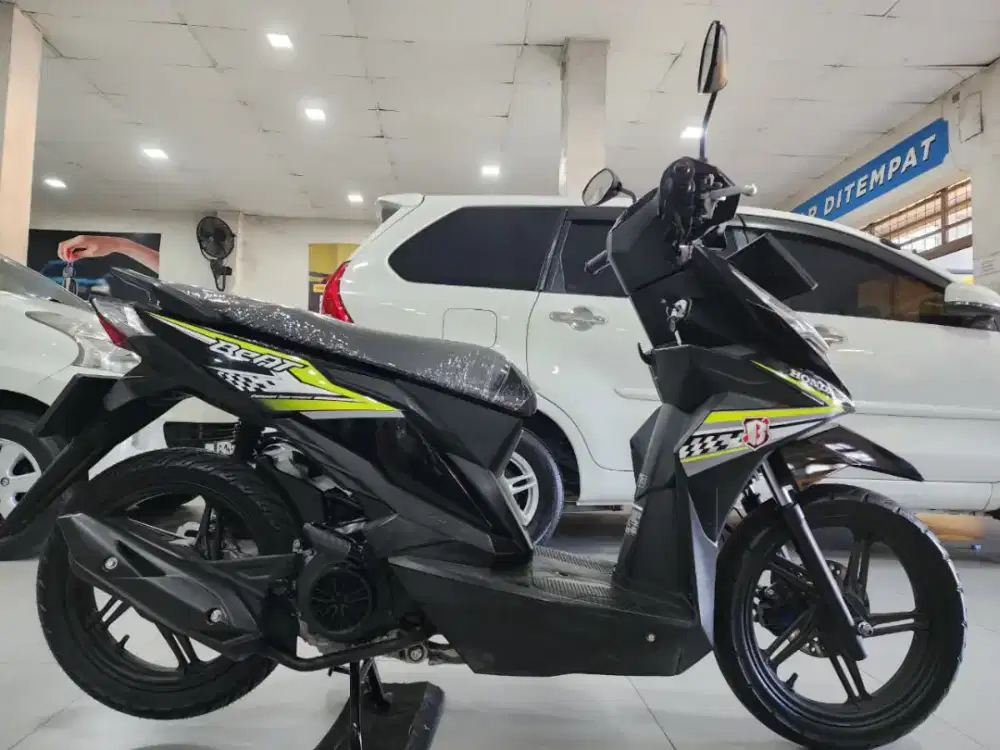 BEAT SPORTY ESP TAHUN 2018,STRIP IJO MENYALA