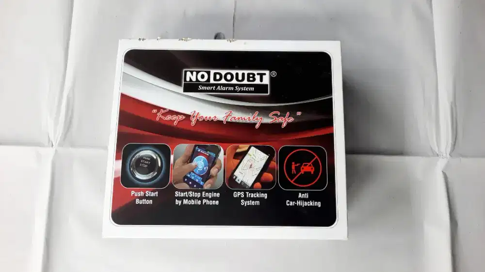 Smart Alarm System NO DOUBT utk mobil