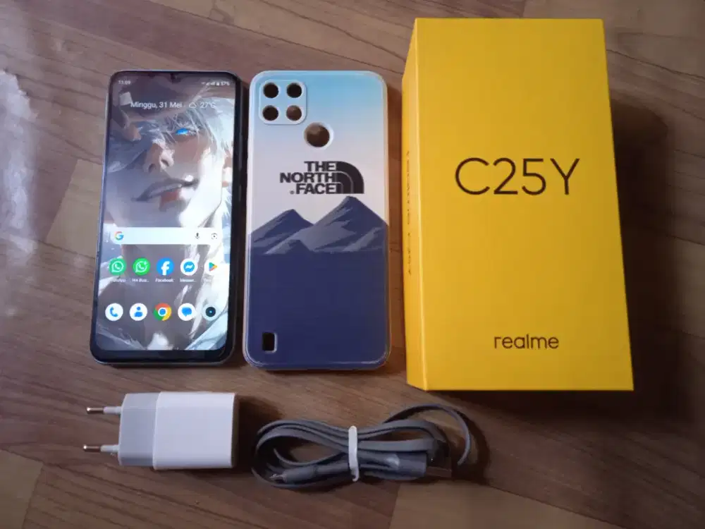 Realme C25Y 4/64 fullset no minus aiap pake nett 600