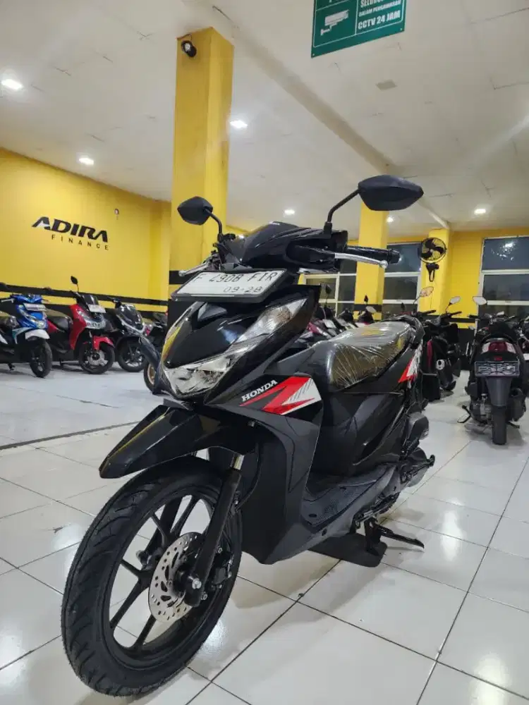 BEAT SPORTY TAHUN 2019,MESIN ENAK,STRIP MERAH