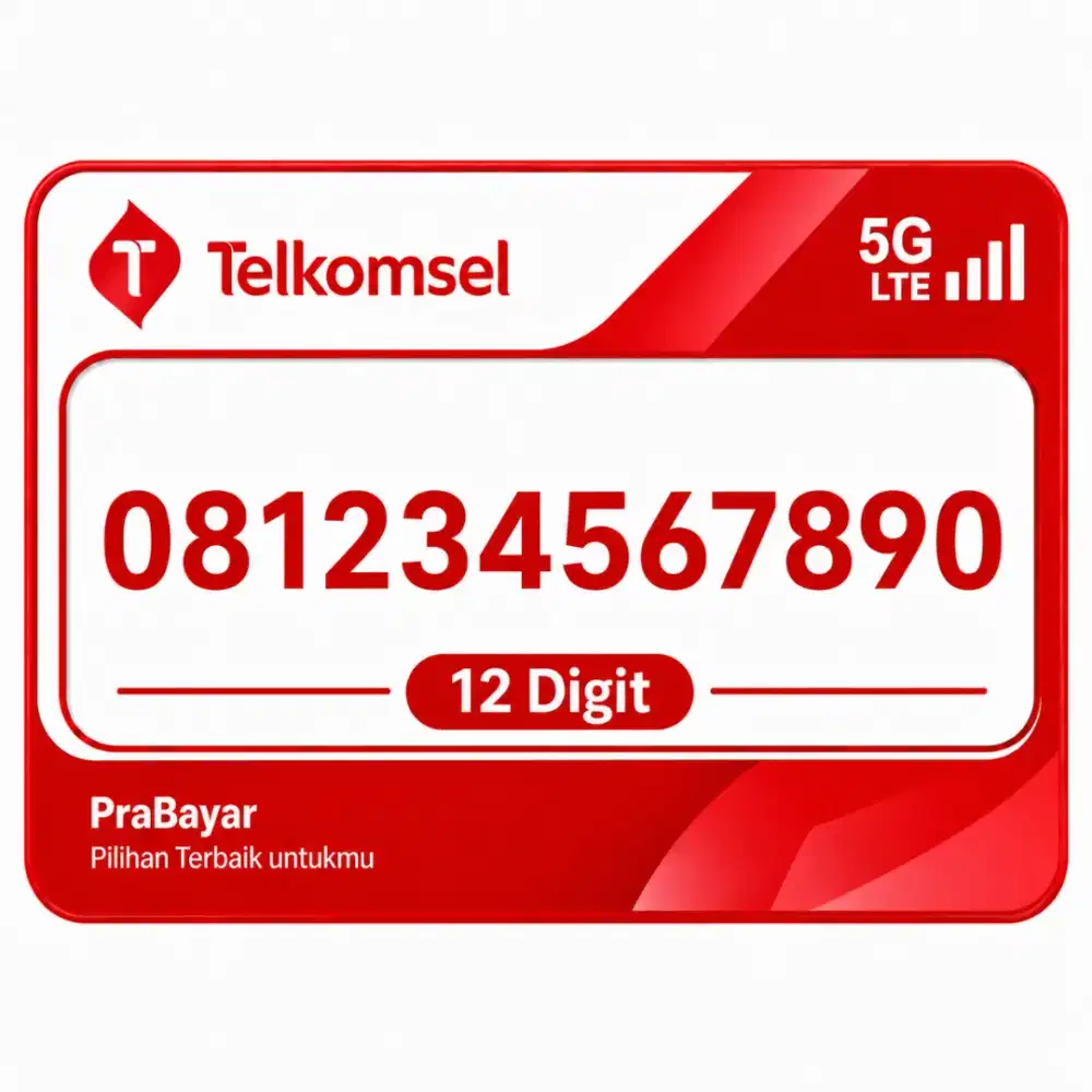 Nomor cantik  Halo Telkomsel