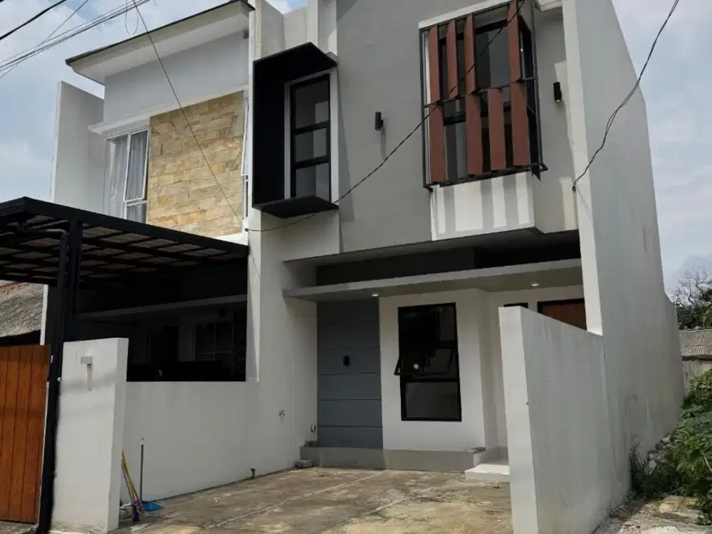 Dijual Rumah Cantik Scandinavian di Dalam Perumahan Jatiasih