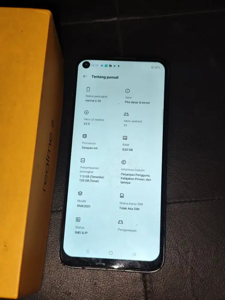 Realme 6g 5G 8/128