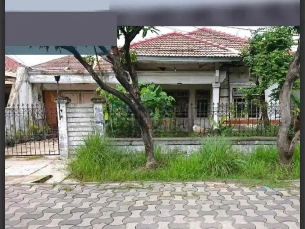 10 jt/mtr Hitung Tanah‼️Rumah lama Manyar Indah