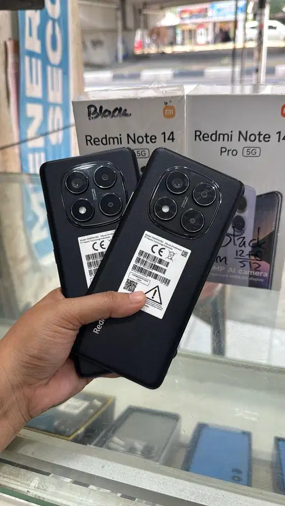 REDMI NOTE 14 PRO 5G RAM 12+12/512 LENGKAP SUPER MULUS BERGARANSI