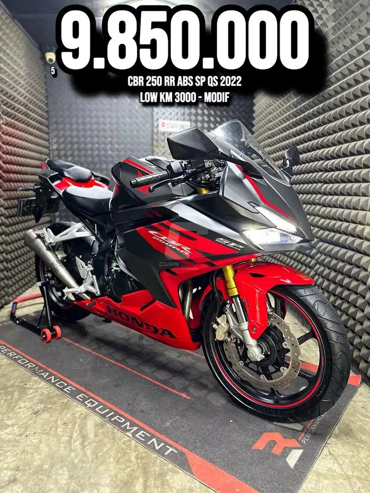 CBR 250 RR OR CBR 250RR ABS SP QS 2022 LOW KM 3XXX MODIF RAWATAN BRO