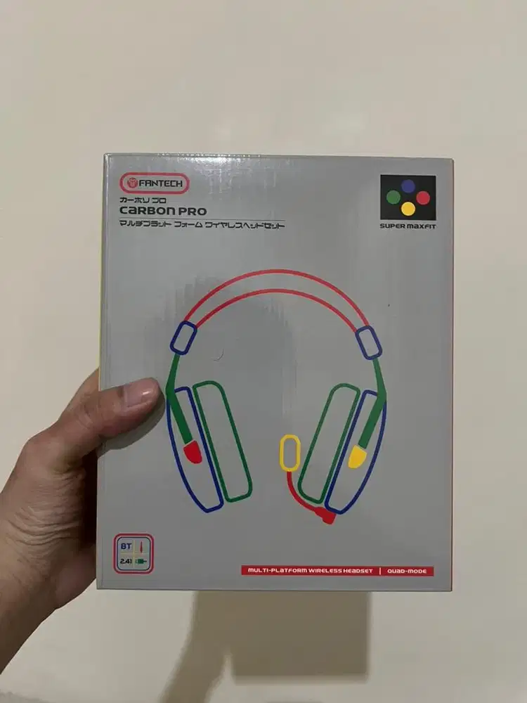 Headset Gaming Wireless Fantech Carbon Pro BNIB