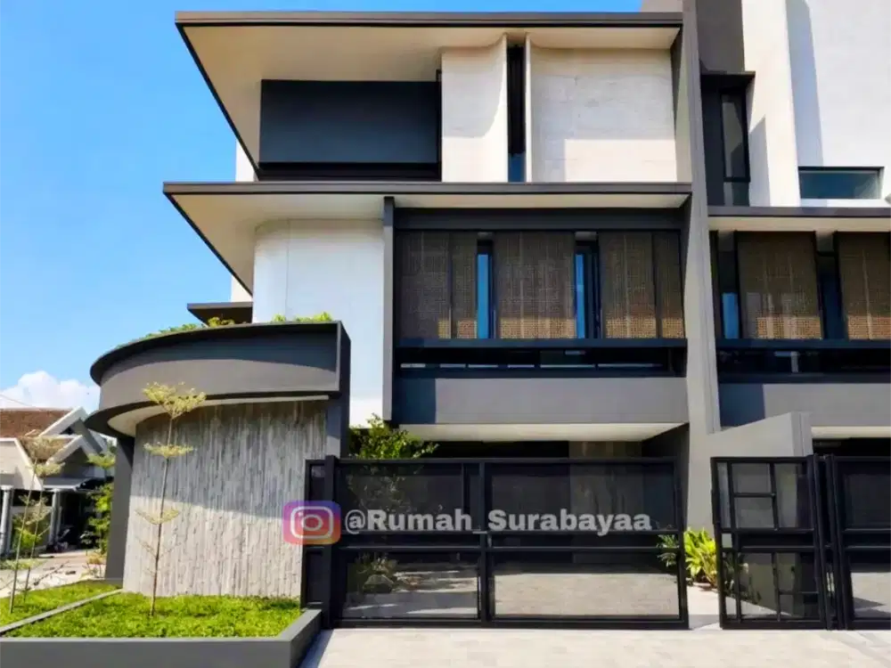 Rumah 3 Lantai di Manyar dkt Kertajaya, Dharmahusada, Klampis, Ngagel, Galaxy Mall