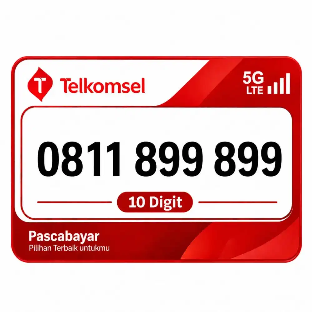 Nomor Cantik 10 digit Halo 899 899