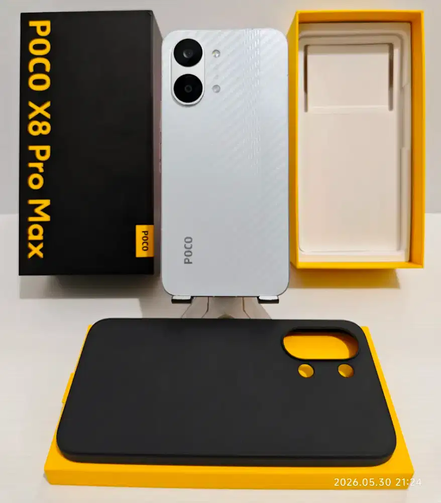 Xiaomi Poco X8 Pro Max 5G 12/256 Gb Likenew 99% Resmi Juli 27 boleh Tt