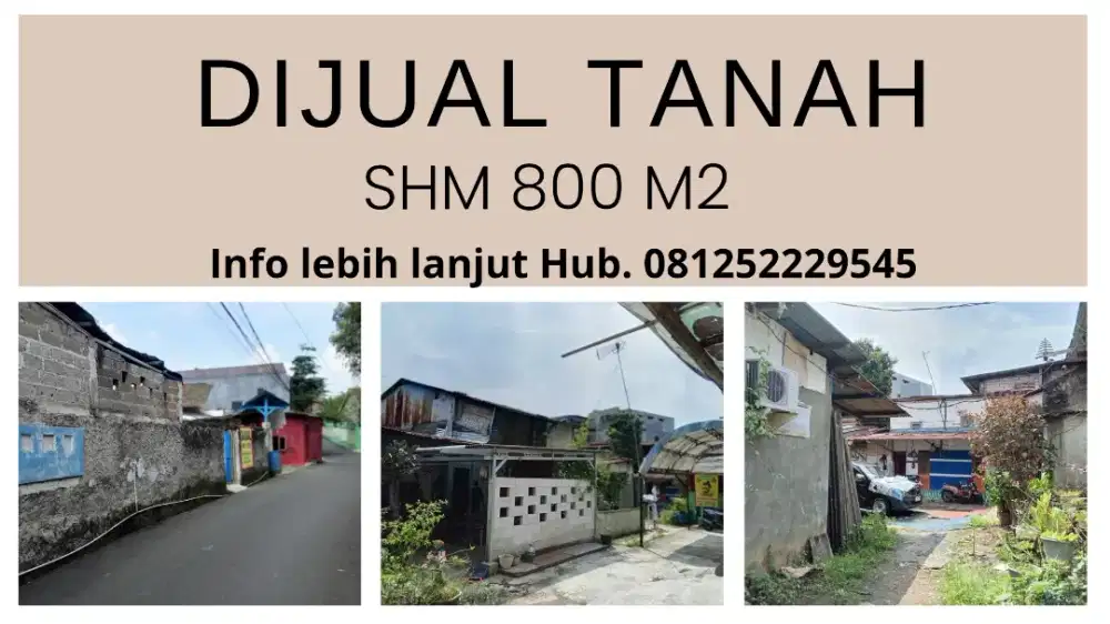 Dijual Tanah lokasi strategis di Jakarta Timur