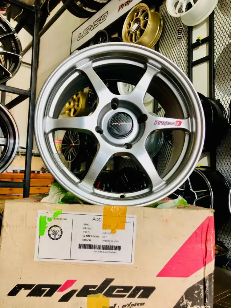 Velg lenso pdc r15 4x114 lbr7 et38