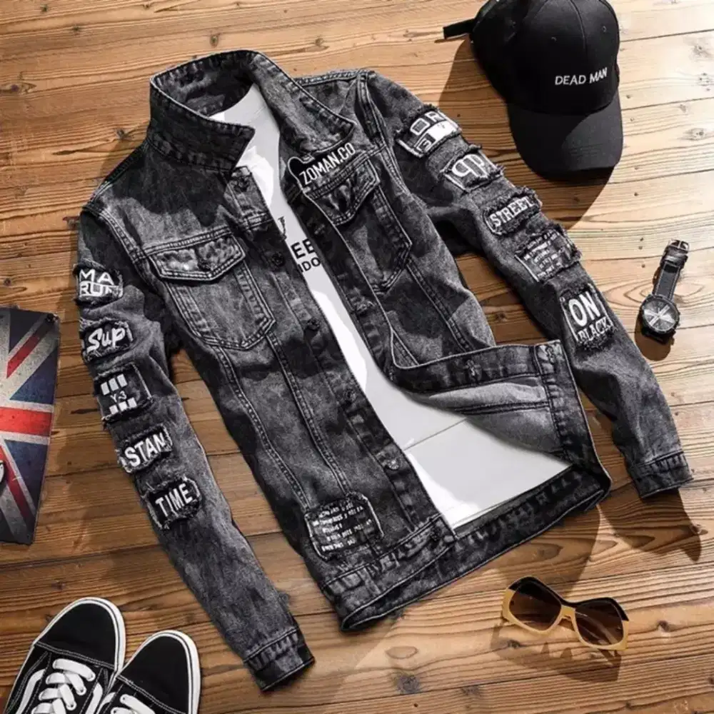 Jacket levis, Zoman CO, size L, kondisi baru.