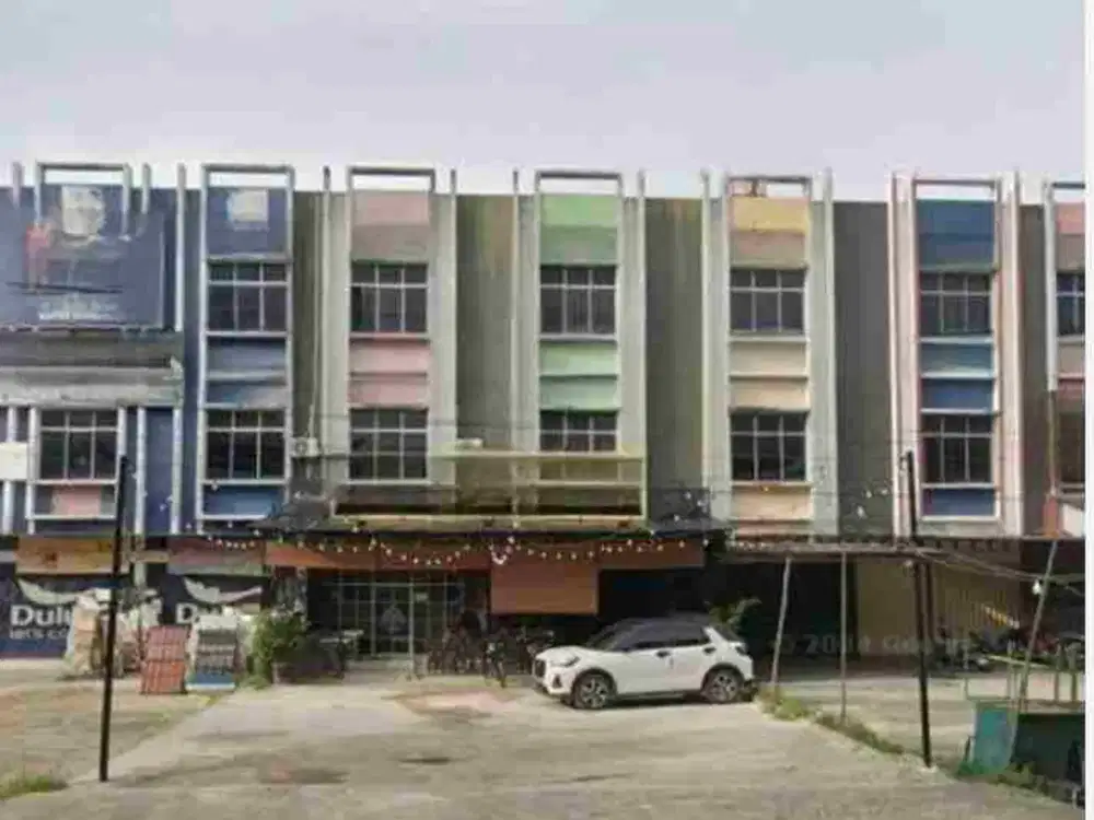 RUKO GANDENG 2 PINTU ARIFIN AHMAD 3 LANTAI