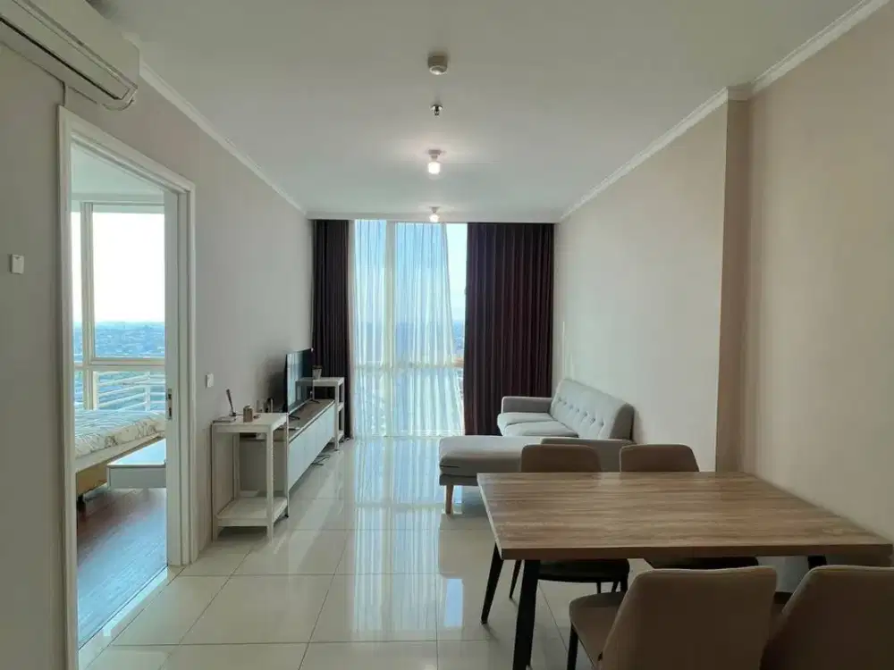 Disewakan Apartemen Via Ciputra World tipe 1 bedroom furnished modern Lantai 21
