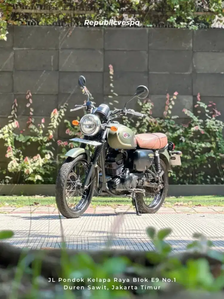 JUAL KAWASAKI W175 SE TAHUN 2019 PERFECT CONDITION