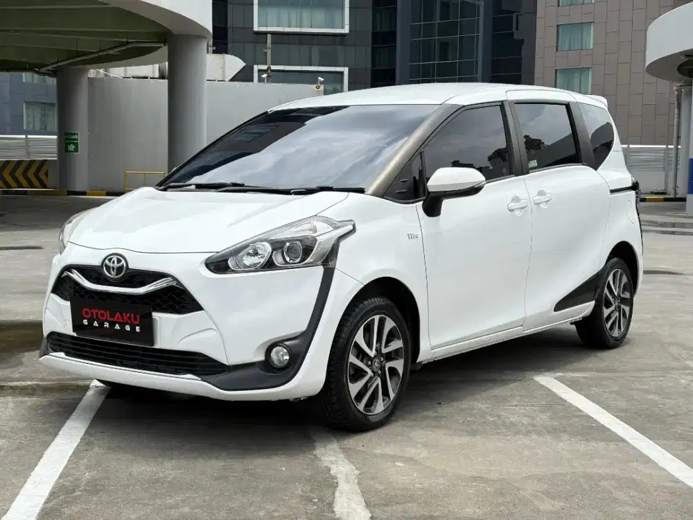 [LowKm 39rb] TOYOTA SIANTA V AT PUTIH LOWDP 18JT BERGARANSI 1THN